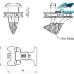 CONTAINER-SECURING FITTING 0098
