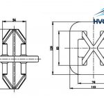 CONTAINER-SECURING FITTING 0079