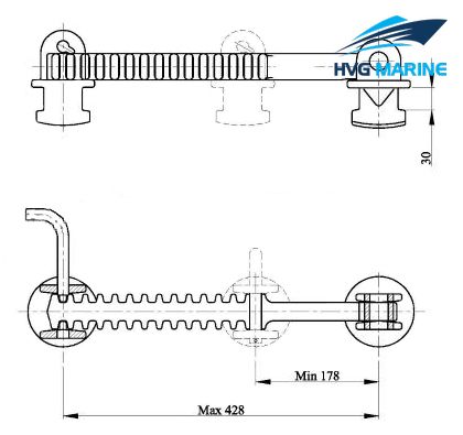 CONTAINER-SECURING FITTING 0081